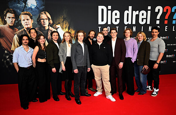 Weltpremiere des Films "Die Drei ??? - Toteninsel"