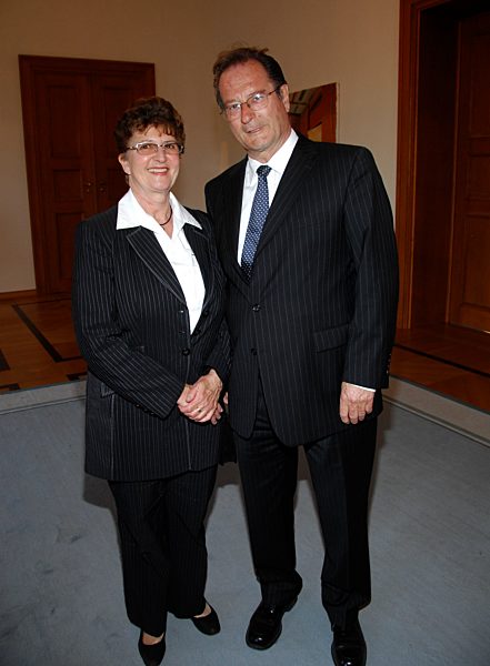 Empfang fuer Kofi Anan