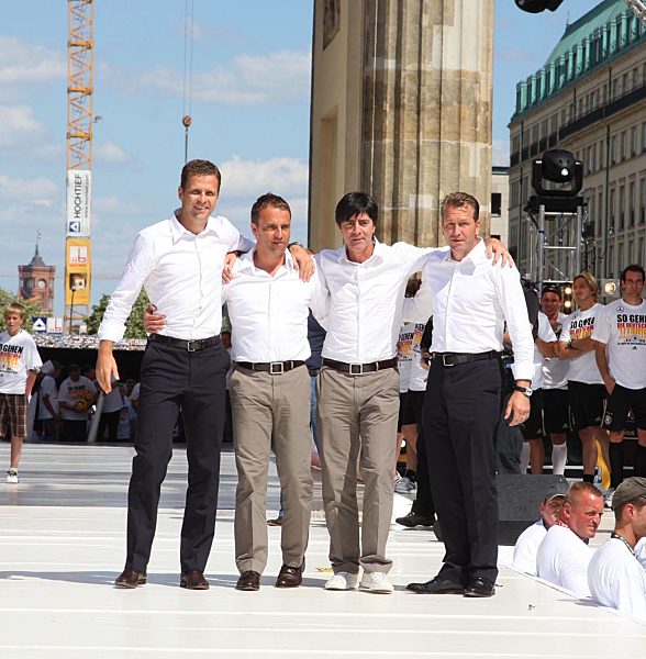 Empfang deutsche Nationalmannschaft