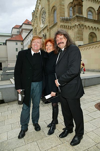 Trauerfeier fuer Monti Lueftner