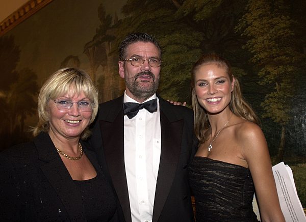 Mode-Gala bei Christina Rau im Schloss Bellevue...