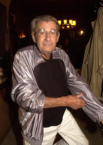 Helmut Newton bei der Vorstellung seiner Autobiographie im Berliner Lokal...