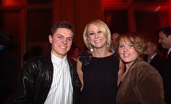 Paddy Kelly, Jenny Elvers und Maite Kelly  beim Fundraising Dinner der...