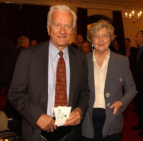 Marianne und Richard von Weizsäcker bei der Premiere von "Leonce und Lena"...