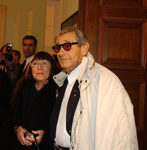 Helmut und June Newton bei der Benefizgala zugunsten der Deutschen Kinder-...