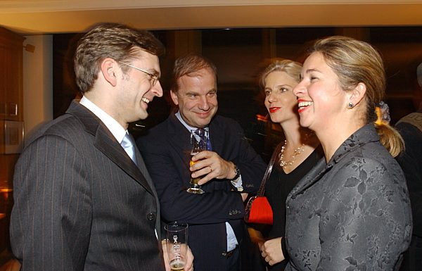 Claus Strunz (BamS-Chef), Hubertus Meyer-Burckhardt (Vorstand Axel...