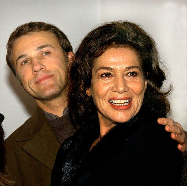 Hannelore Elsner und Christoph Waltz beim ZDF-Dreh " EINE FRAGE DER EHE" in...