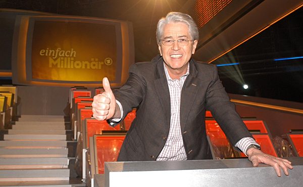 Frank Elstner bringt seine neue Show "Einfach Millionär" in die ARD...