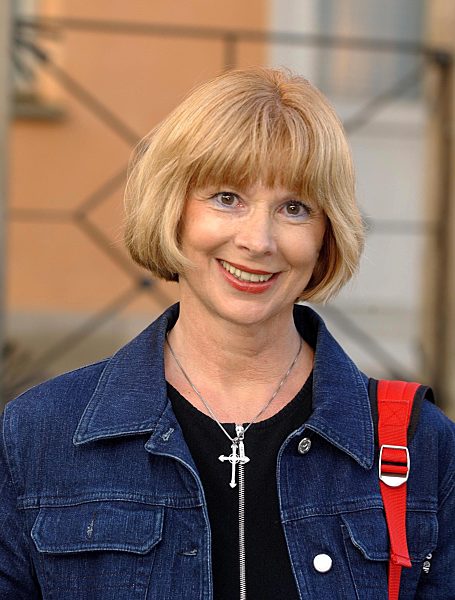 Ursela Monn bei der Vorstellung des ARD-Zweiteilers "Das Bernstein-Amulett"...