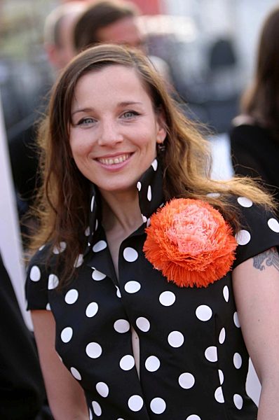 Meret Becker bei der Verleihung Deutscher Filmpreis 2004 im Tempodrom, Berlin