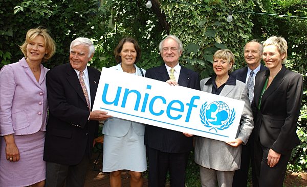 Suzanne von Borsody, Joachim Fuchsberger, Christina Rau, Johannes Rau...