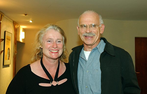 Guenter Wallraff mit Ehefrau Barbara 
Aufzeichnung der TV-Show "Mit 70 hat...