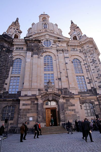 Einweihung der Frauenkirche in Dresden