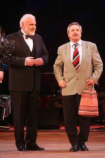 Gunther Emmerlich, Wolfgang Stumph L-R
Opernball in der Dresdener Semperoper