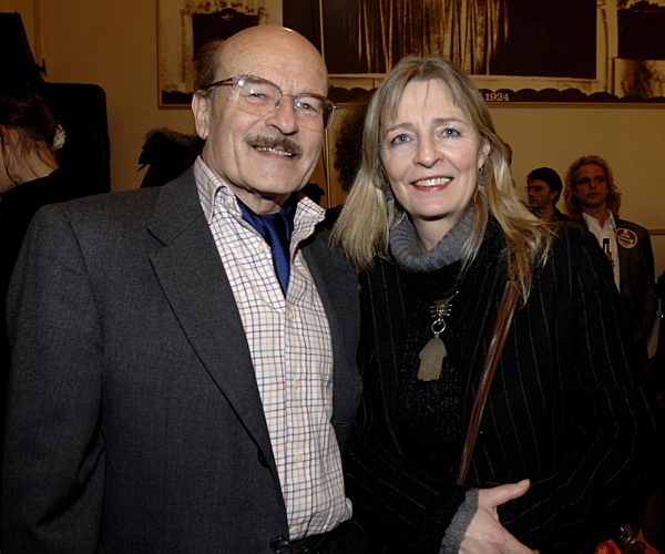 Volker Schloendorff und Ehefrau Angelika
Premiere "Ernst - und seine tiefere...