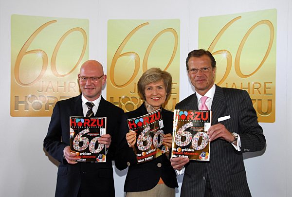 Thomas Garms (Chefradakteur), Friede Springer und Jochen Beckmann...