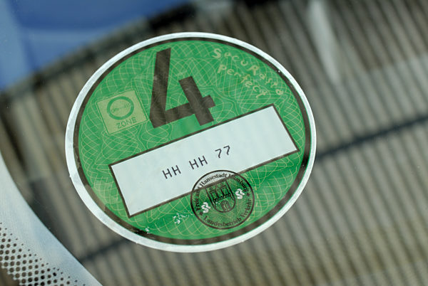 Feinstaubplakette, Umweltplakette