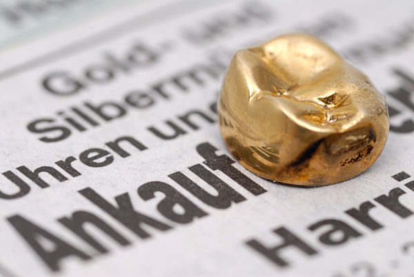 Zahngold Verkauf