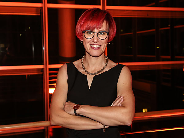 ehemalige deutsche Biathletin Kati Wilhelm bei der 25...