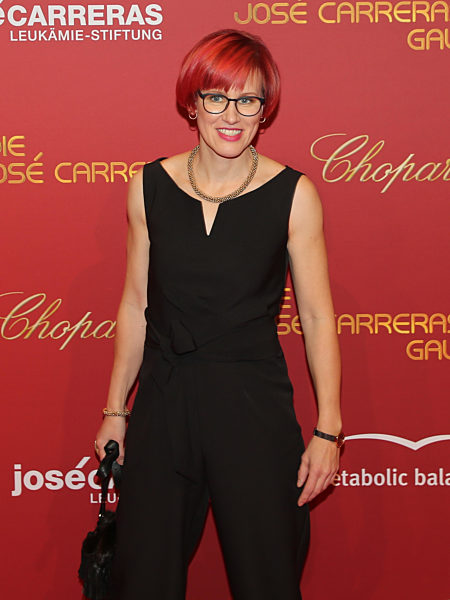 ehemalige deutsche Biathletin Kati Wilhelm bei der 25...