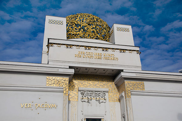 Austria, Vienna, exhibition house of the Viennese Secession of Olbrich