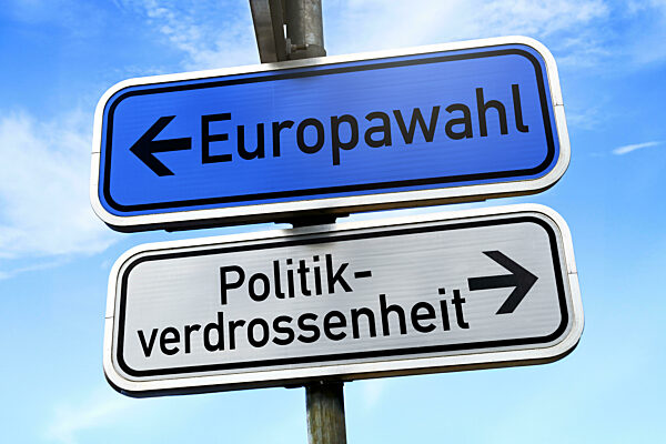 Guide To The European Elections And Disenchantment With Politics, Photomontage