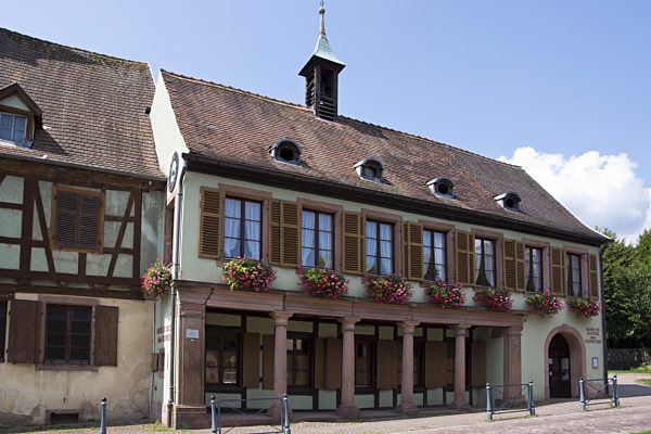 Musee du Docteur Albert Schweitzer, Kaysersberg, Haut-Rhin, Elsass...