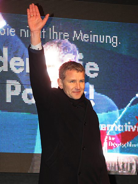 Björn Höcke AfD Sprecher in Thüringen und Fraktionsvorsitzender im thüringer...