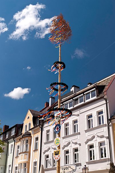 In the old Town of Marktredwitz in Germany