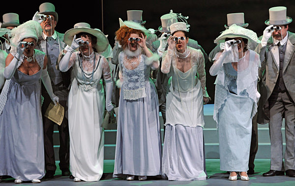 Die Damen und Herren des Chores, aufgenommen am 15.01...