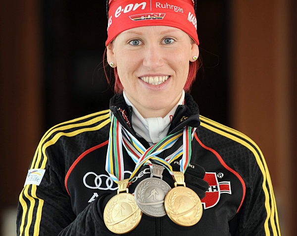 Biathlon-WM in Korea - Kati Wilhelm