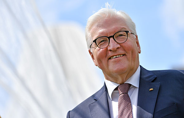 Bundespräsident Steinmeier besucht Bundesgartenschau