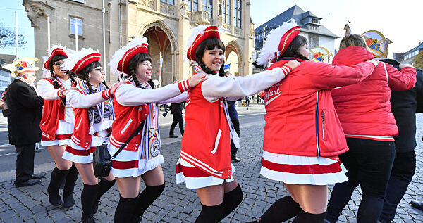 Karnevalsauftakt - Erfurt