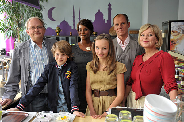 Dreharbeiten für ARD-Serie "Schloss Einstein"