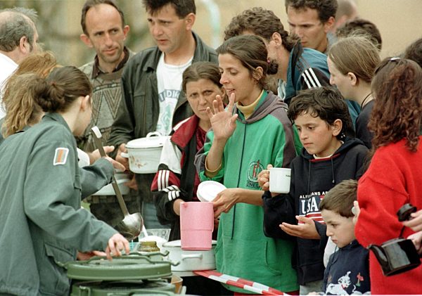 Kosovo-Flüchtlinge in Brandenburg