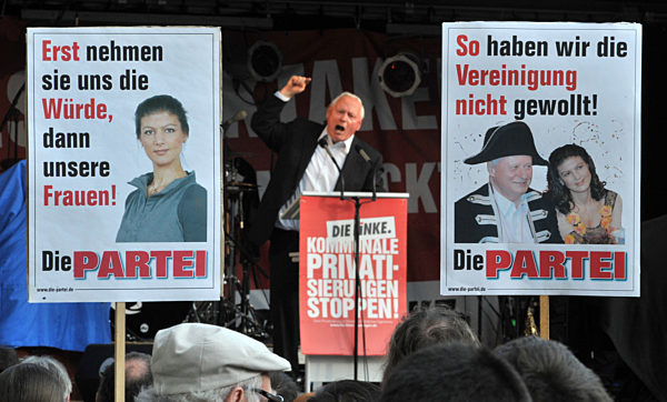 Kommunalwahlkampf in Thüringen