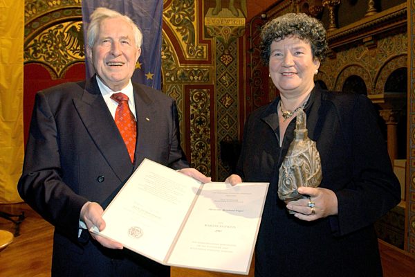 Bernhard Vogel erhält Wartburg-Preis