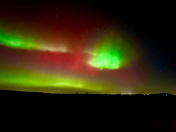 Polarlichter über Sachsen-Anhalt