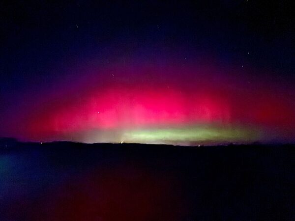 Polarlichter über Sachsen-Anhalt
