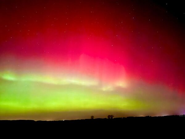 Polarlichter über Sachsen-Anhalt
