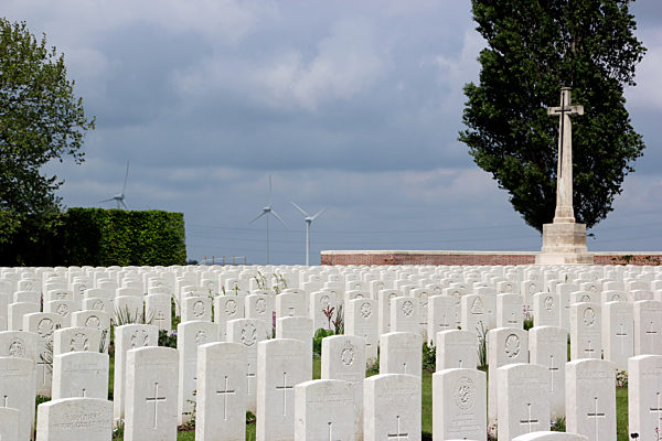 Belgien - Ypern - Soldatenfriedhof