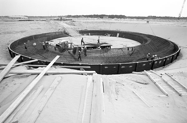 DDR - Baustelle Kraftwerk Boxberg