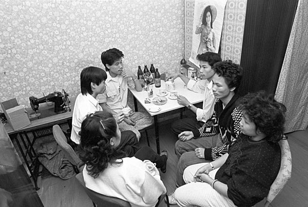 DDR - Vietnamesische Gastarbeiter 1990