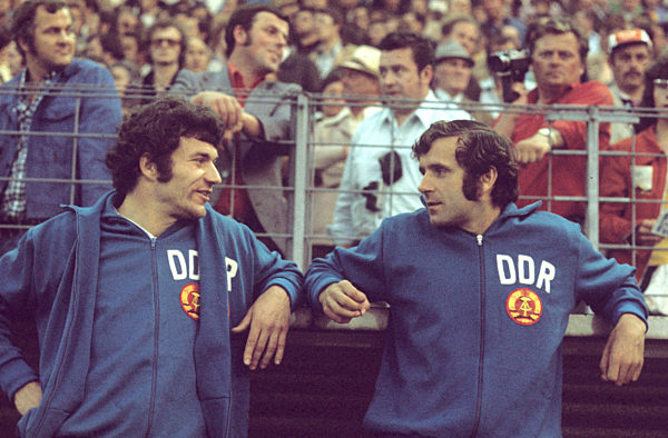 DDR -  Fußball-WM 1974 - BRD - DDR 0:1 in Hamburg