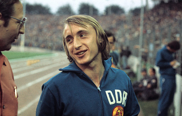 DDR - Fußball-WM 1974 - BRD - DDR 0:1 in Hamburg