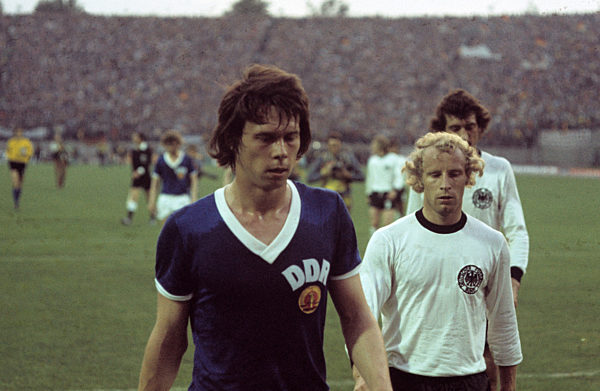 DDR - Fußball-WM 1974 - BRD - DDR 0:1 in Hamburg