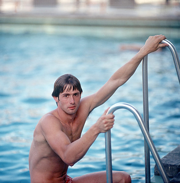 DDR - Schwimmen - Der Erfurter Rücken-Star Roland Matthes