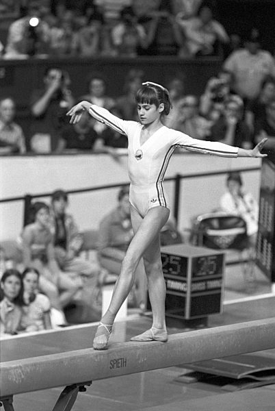 Olympia 1976 - Mehrkampf-Einzel-Gold für Nadia Comaneci