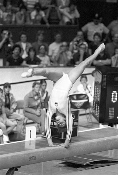 Olympia 1976 - Mehrkampf-Einzel-Gold für Nadia Comaneci