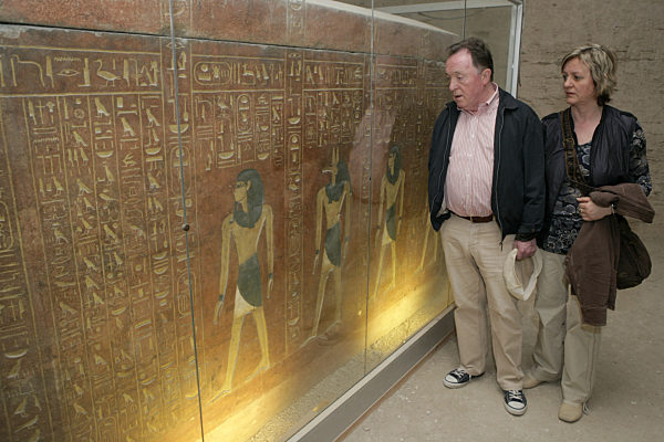 Peter Sodann auf Kreuzfahrt in Ägypten